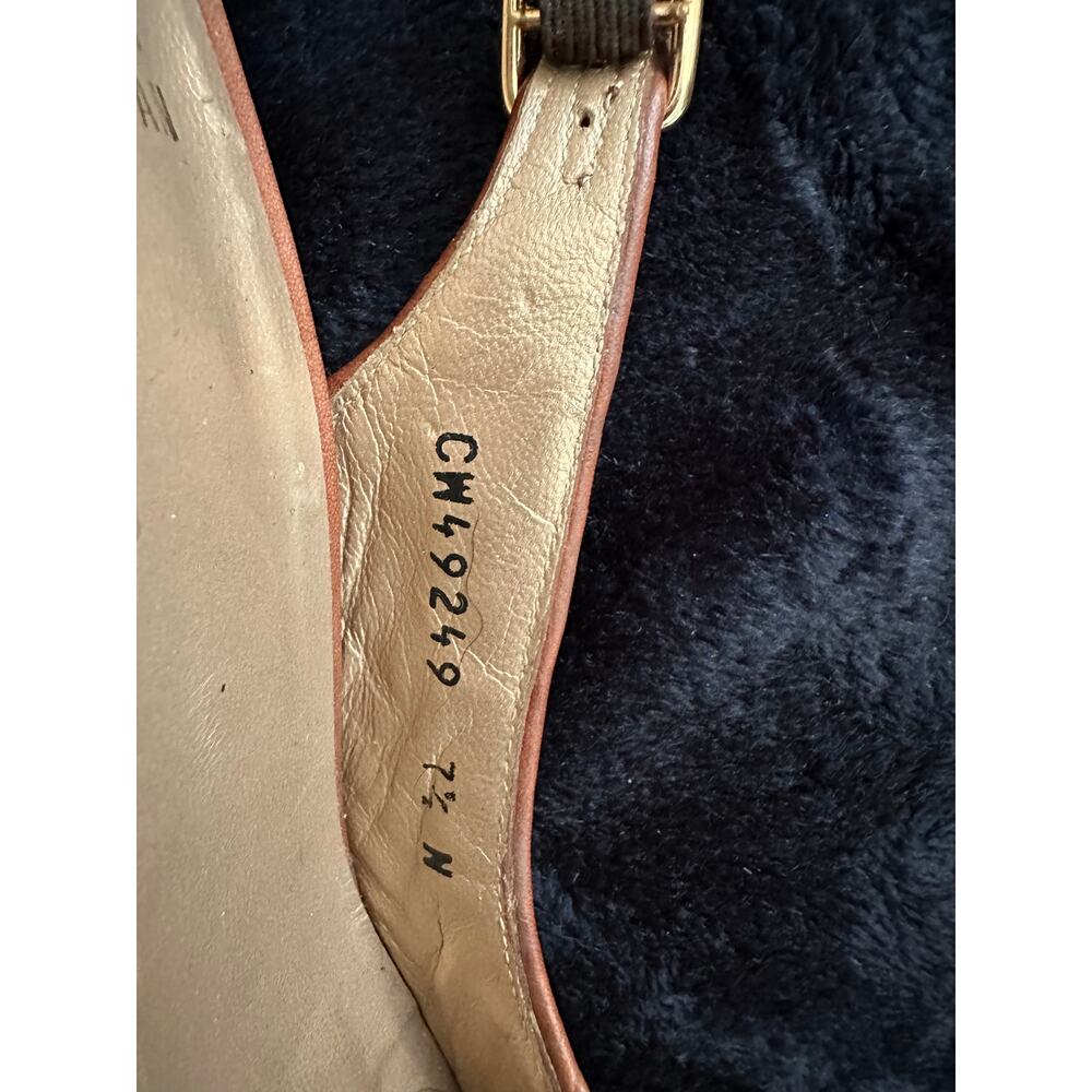 STUART WEITZMAN LEOPARD RAFFIA WEDGE SANDALS - image 7